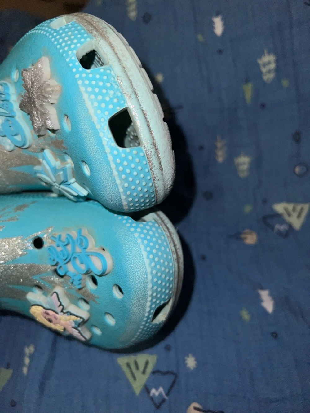 Toddler Frozen Elsa Classic Clog Size 10 - Picture 7 of 7